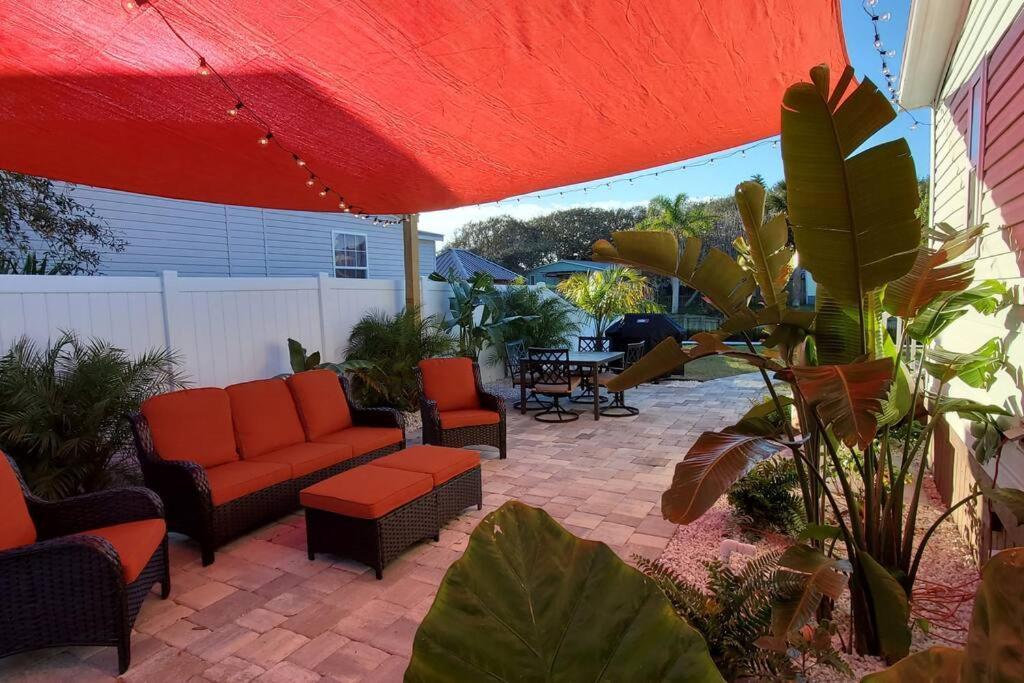 Waterfront Home With Private Dock, Walk To Beach Saint Augustine Eksteriør billede